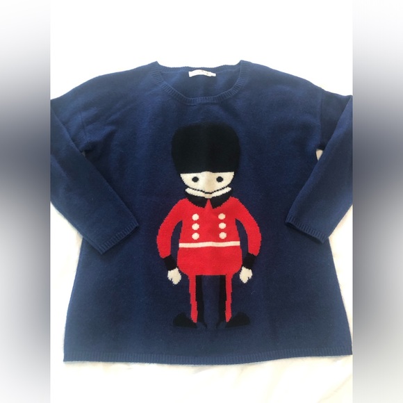 Liberty island cashmere guard sweater EUC 835 - Picture 1 of 8